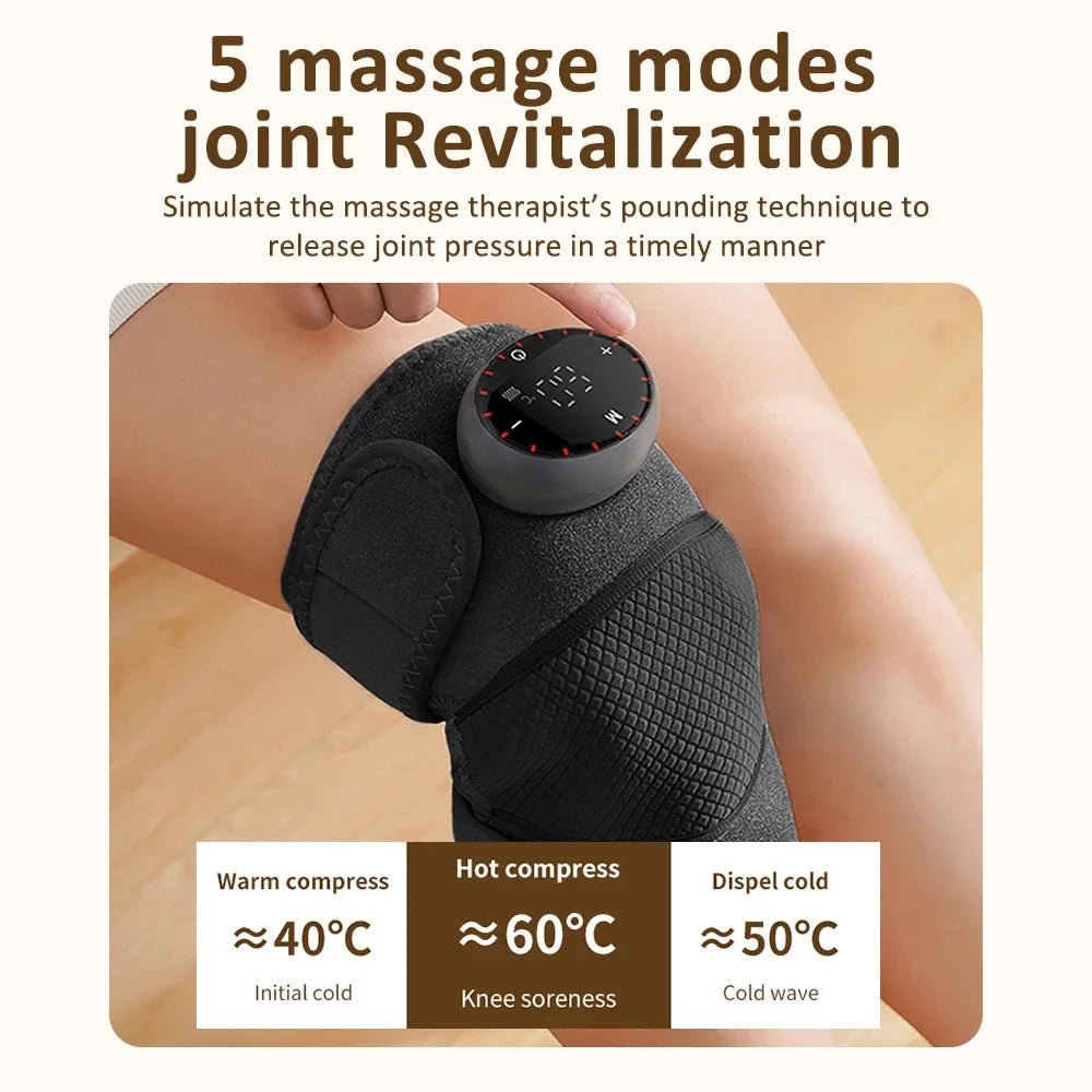 3-in-1 Heated Massage Wrap for Shoulder, Knee and Elbow - 3
