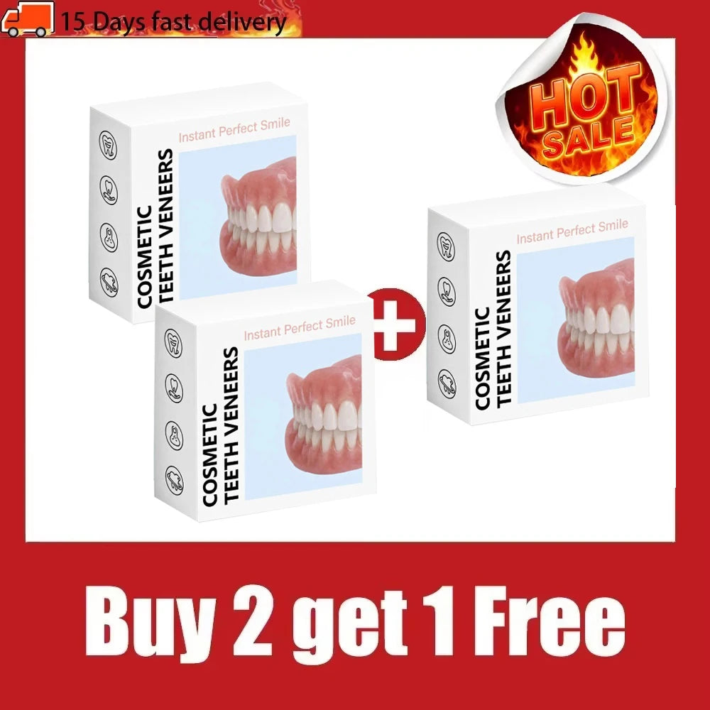 Instant Comfort Silicone Denture Set for a Natural Smile - 9