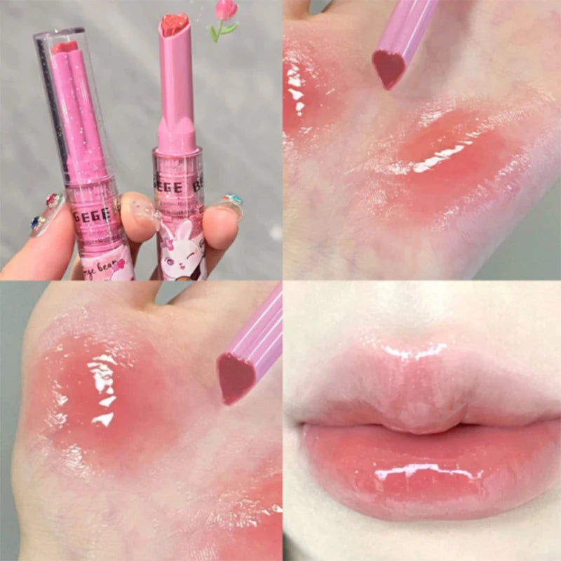 Hydrating Solid Bunny Lip Gloss for Glossy Shine - 28