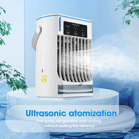 Portable Desktop Air Cooler and Humidifier Fan