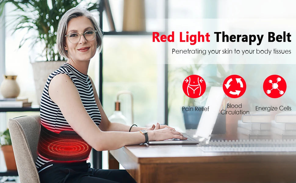 Red Light Therapy Belt for Pain Relief - 10