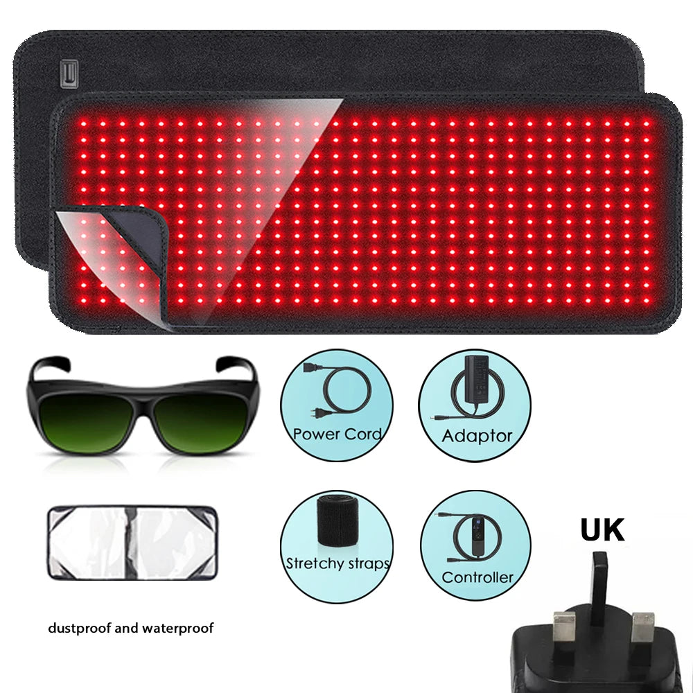 Infrared Red Light Therapy Heating Pad for Full Body Pain Relief - 26