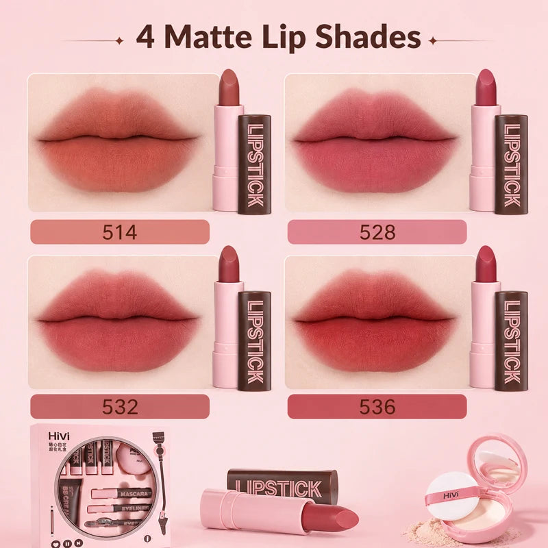 9-Piece All-in-One Professional Makeup Beauty Gift Set - 4