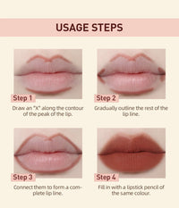 Matte Lipstick and Lip Liner Duo Set