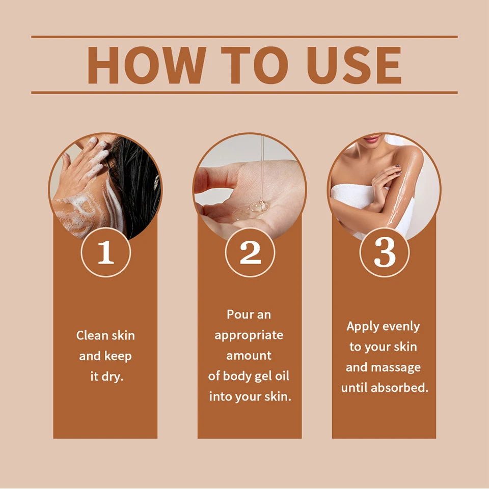 Radiant Cocoa Body Oil Gel for Glowing Hydrated Skin - 15