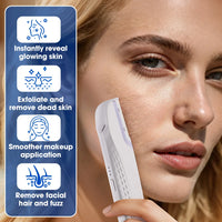 Sonic Facial Dermaplaning Tool for Smooth Exfoliation