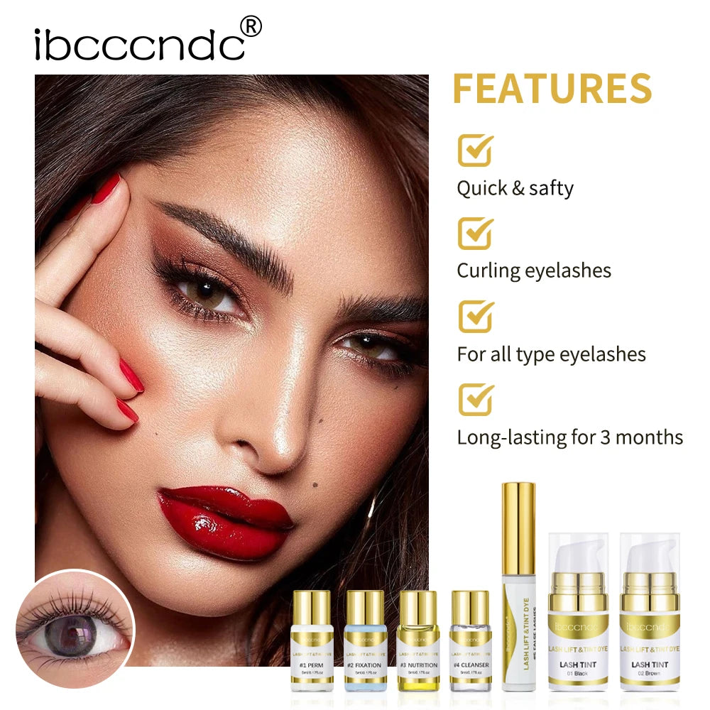 Professional Eyelash Lift and Tint Perming Kit - 2