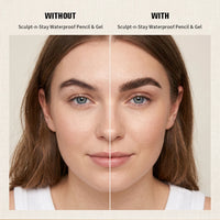 2-in-1 Waterproof Eyebrow Pencil and Sculpting Gel
