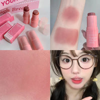 Creamy Blendable Blush Stick for a Natural Youthful Glow