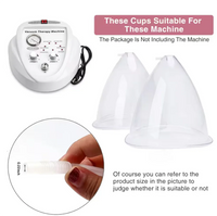 Vacuum Suction Cups for Breast and Buttock Lifting
