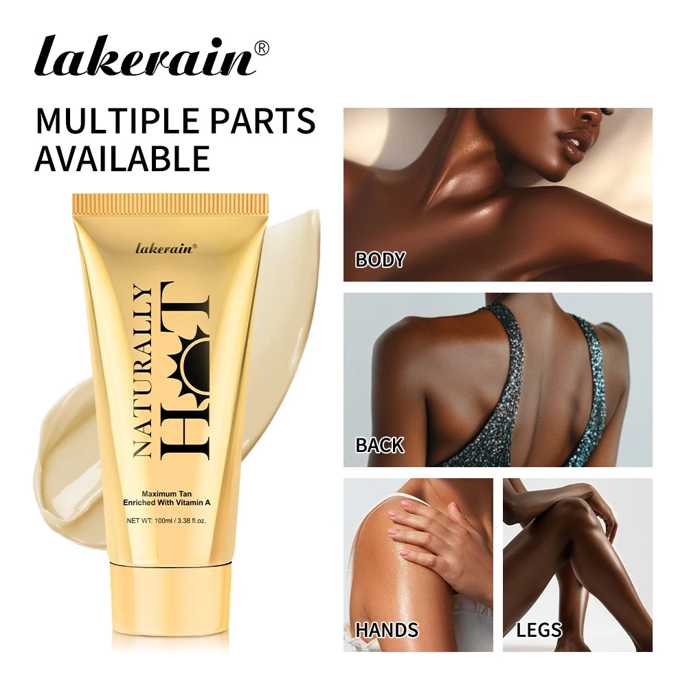 Hot Tanning Accelerator Cream for Deep Bronzed Skin