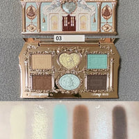 6-Color Matte and Shimmer Eyeshadow Makeup Palette