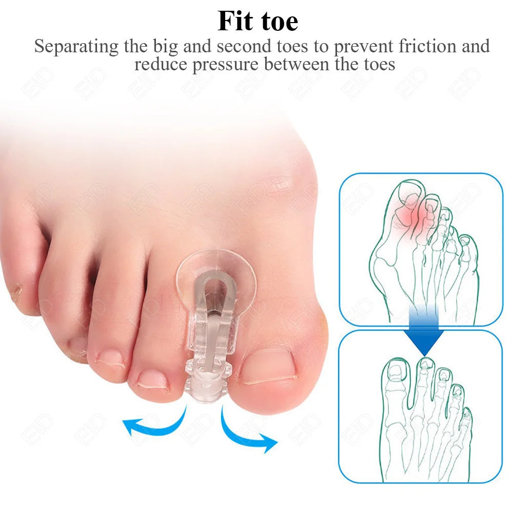 Orthopedic Silicone Bunion Corrector and Toe Straightener - 27