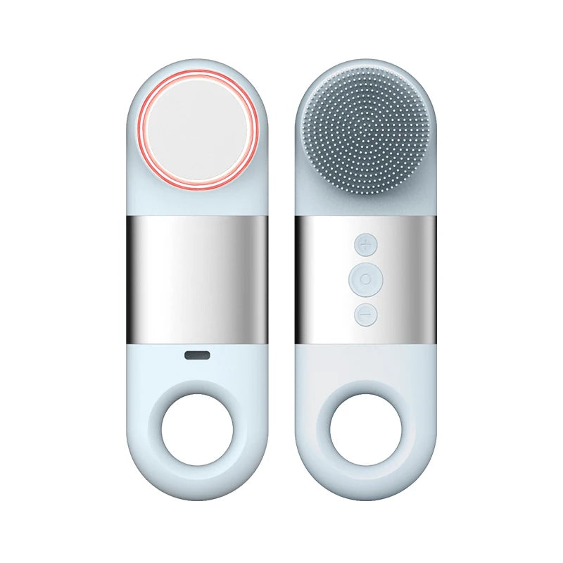 Hot and Cold Facial Cleansing Brush with Heated Massage - 23