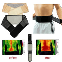 Self-Heating Magnetic Lumbar Support Belt