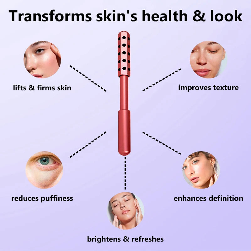 Germanium Facial Massage Roller for Skin Tightening - 4