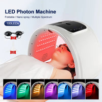 7-Color LED Photon Therapy Mask with Nano Hydration Mist