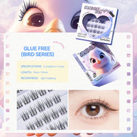 No-Glue DIY Segmented False Eyelashes