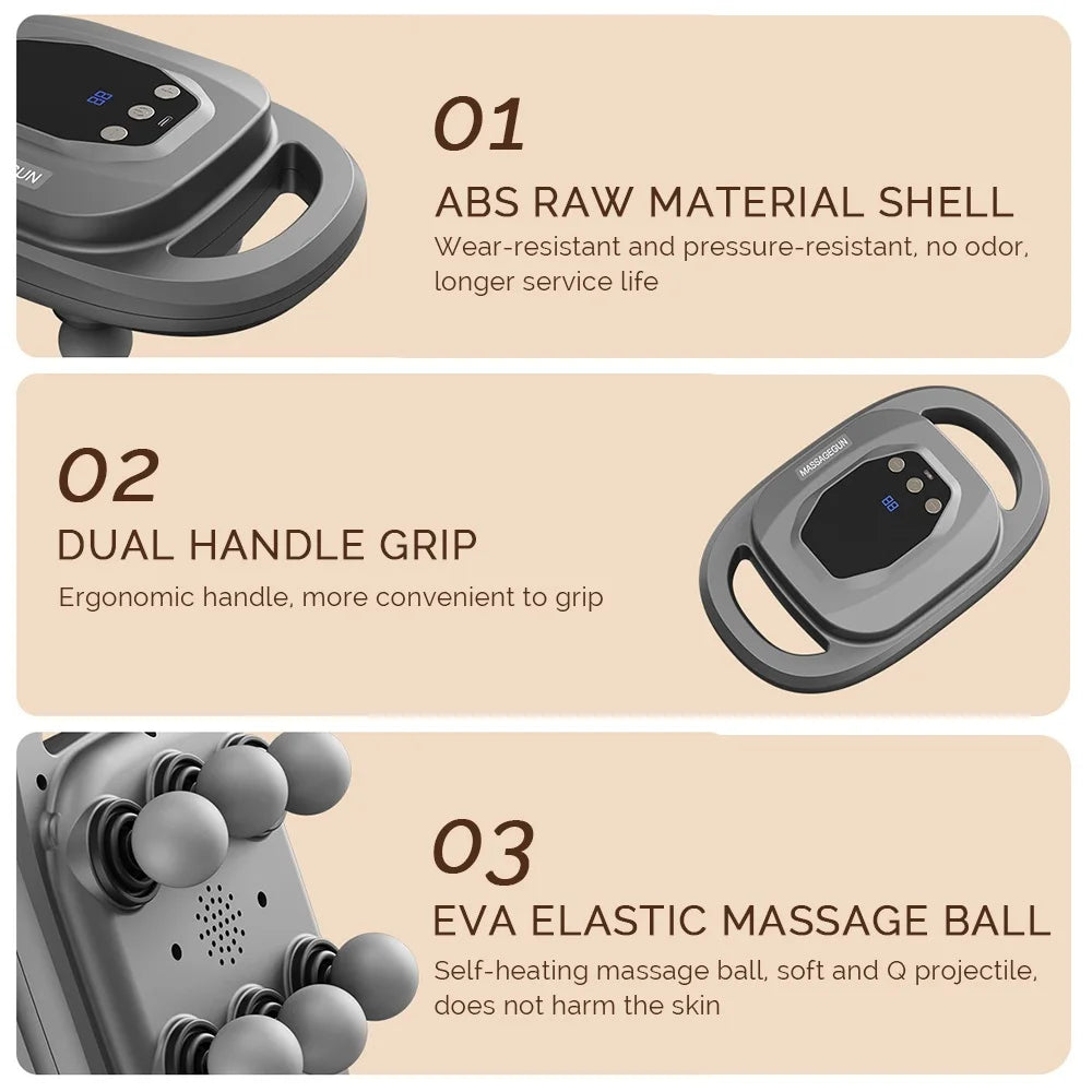 Portable Deep Tissue Percussion Massage Gun for Muscle Recovery - 24