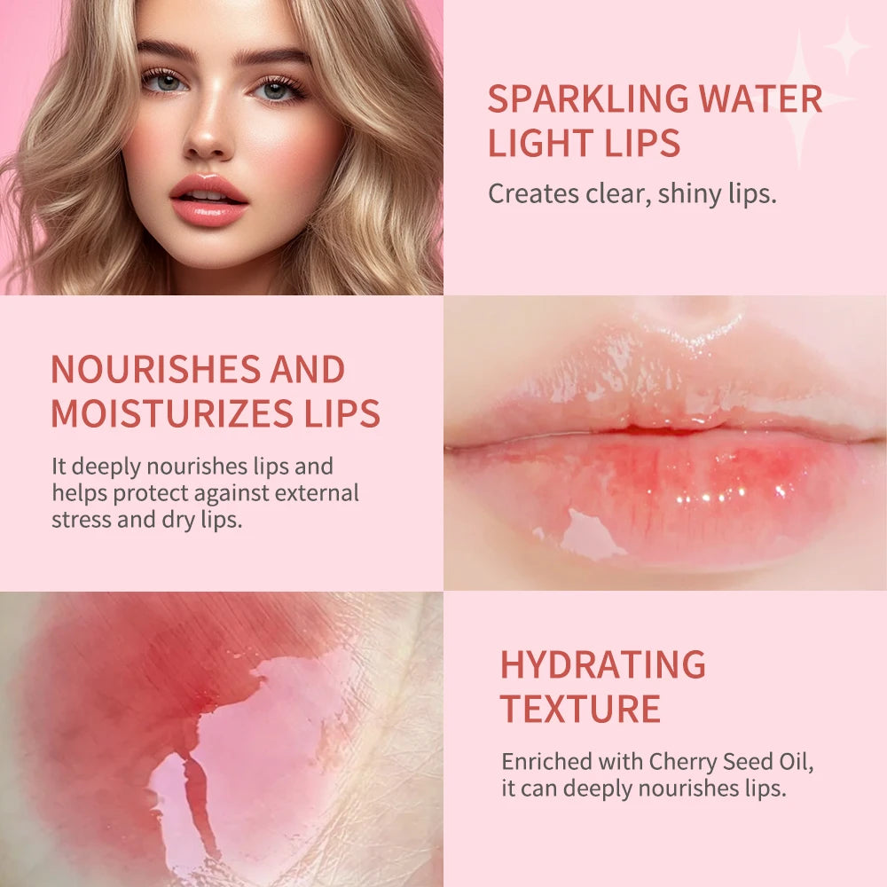 Hydrating Lip Glow Oil for Plump and Shiny Lips - 5