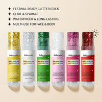 Waterproof Shimmer Glitter Glow Stick for Face and Body