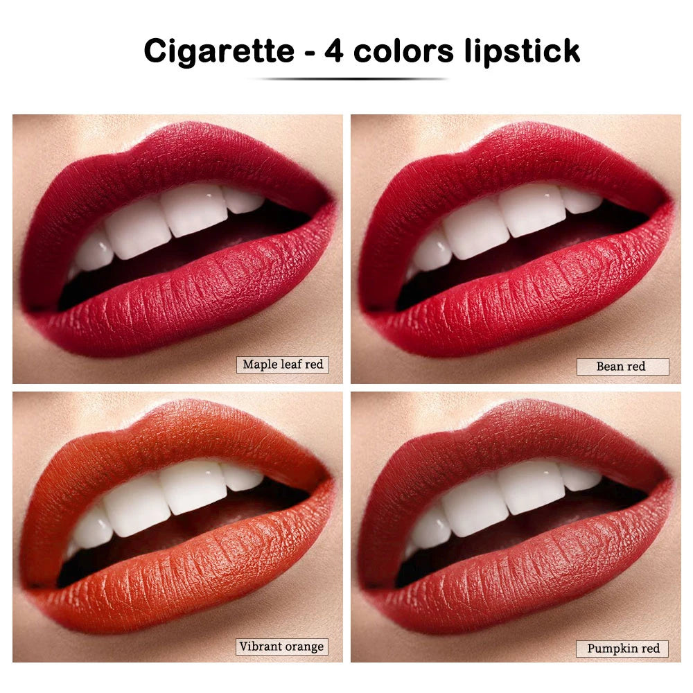 4-Piece Velvet Matte Lipstick Set - 5
