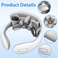 Electric Heated Neck and Shoulder Massager for Pain Relief