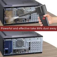 Cordless Electric Air Duster for Electronics and Keyboards