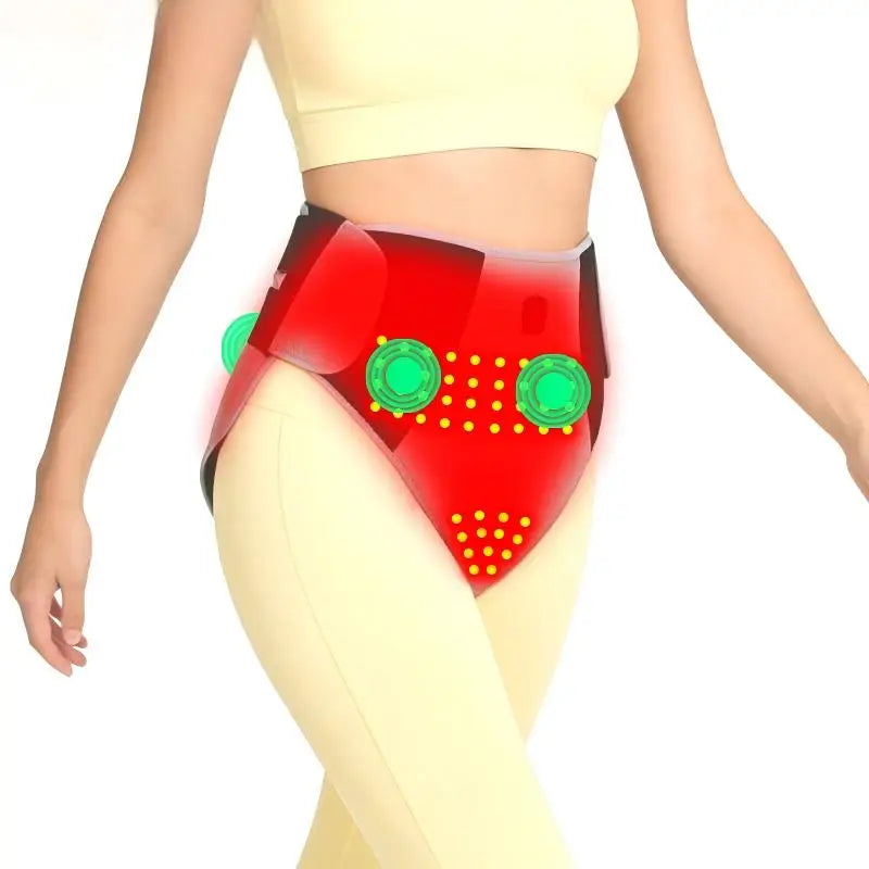 Heated Red Light Abdominal Relief Wrap - 8