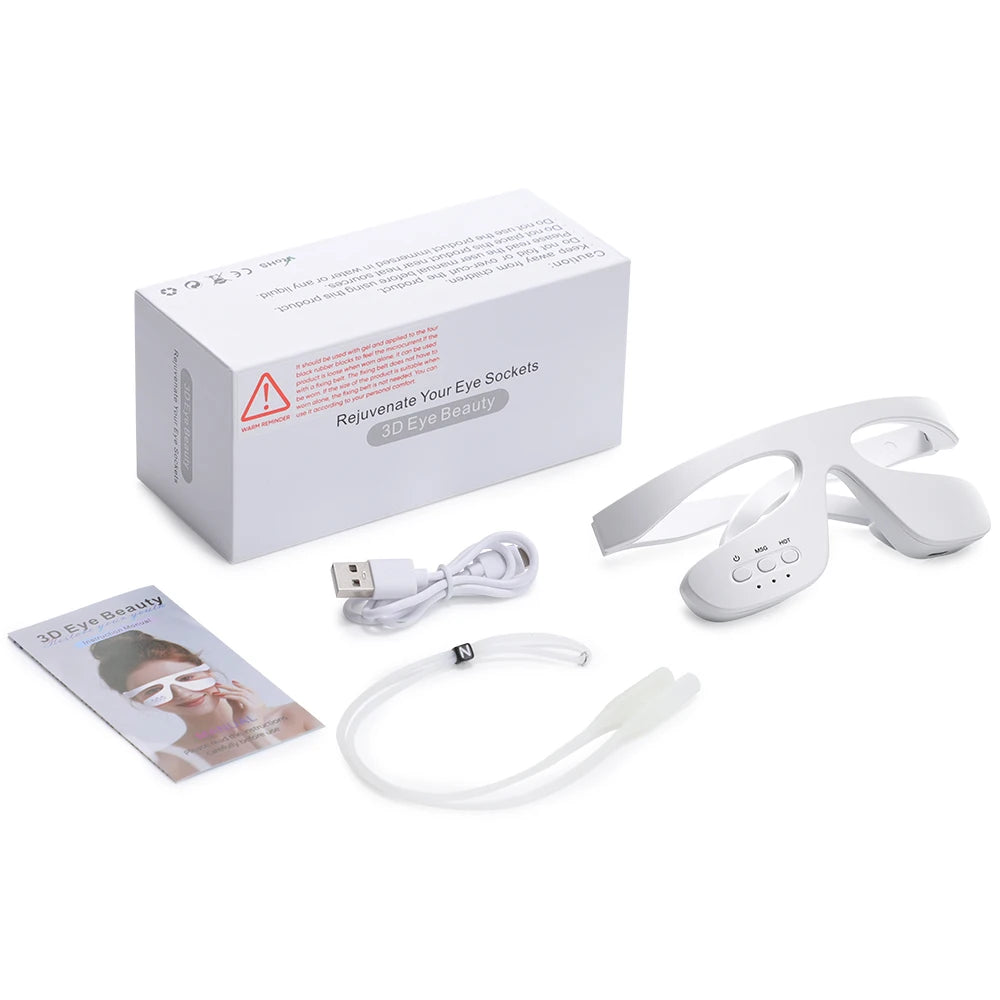 3D Red Light Therapy Eye Massager for Fatigue and Dark Circles - 23