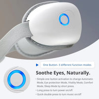 Portable Heated Eye Massager for Stress and Eye Strain