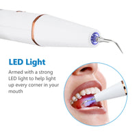 Electric Ultrasonic Teeth Cleaner for Plaque and Tartar Removal