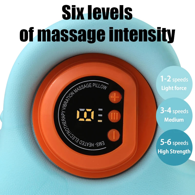 Electric Cervical Neck Massager for Pain Relief and Traction - 6