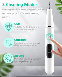 Electric Sonic Teeth Tartar Remover and Plaque Cleaner