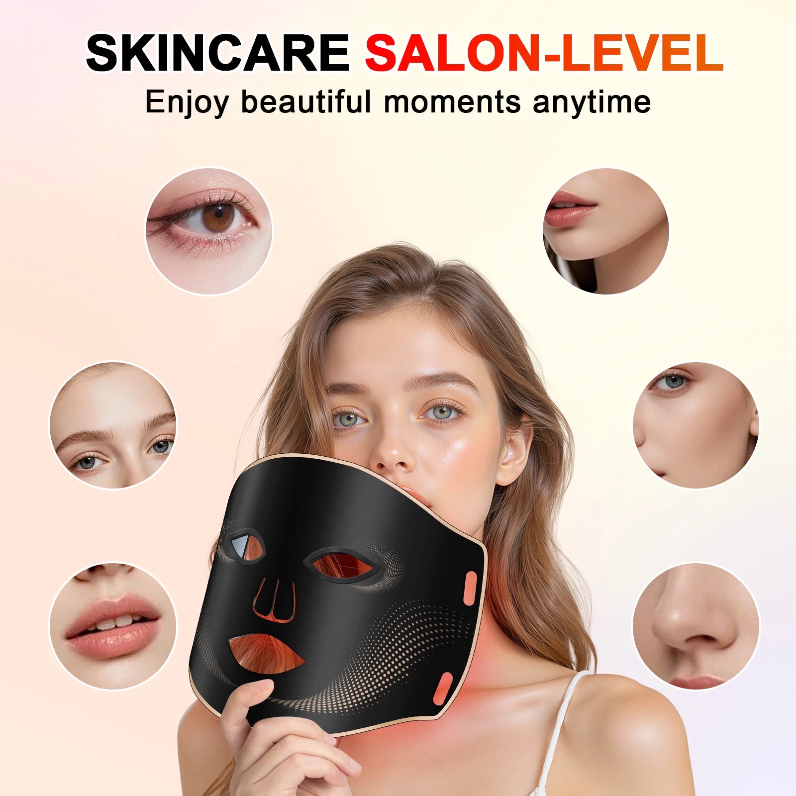 7-Color LED Light Therapy Facial Mask for Skin Rejuvenation - 11