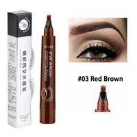 Waterproof 4-Tip Natural Microblading Eyebrow Pen