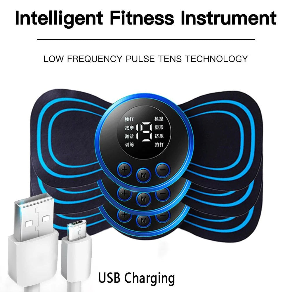 Electric Pulse Neck and Body Muscle Relief Massager - 4