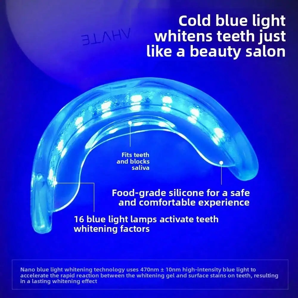 Wireless LED Teeth Whitening Kit for Home Use - 8