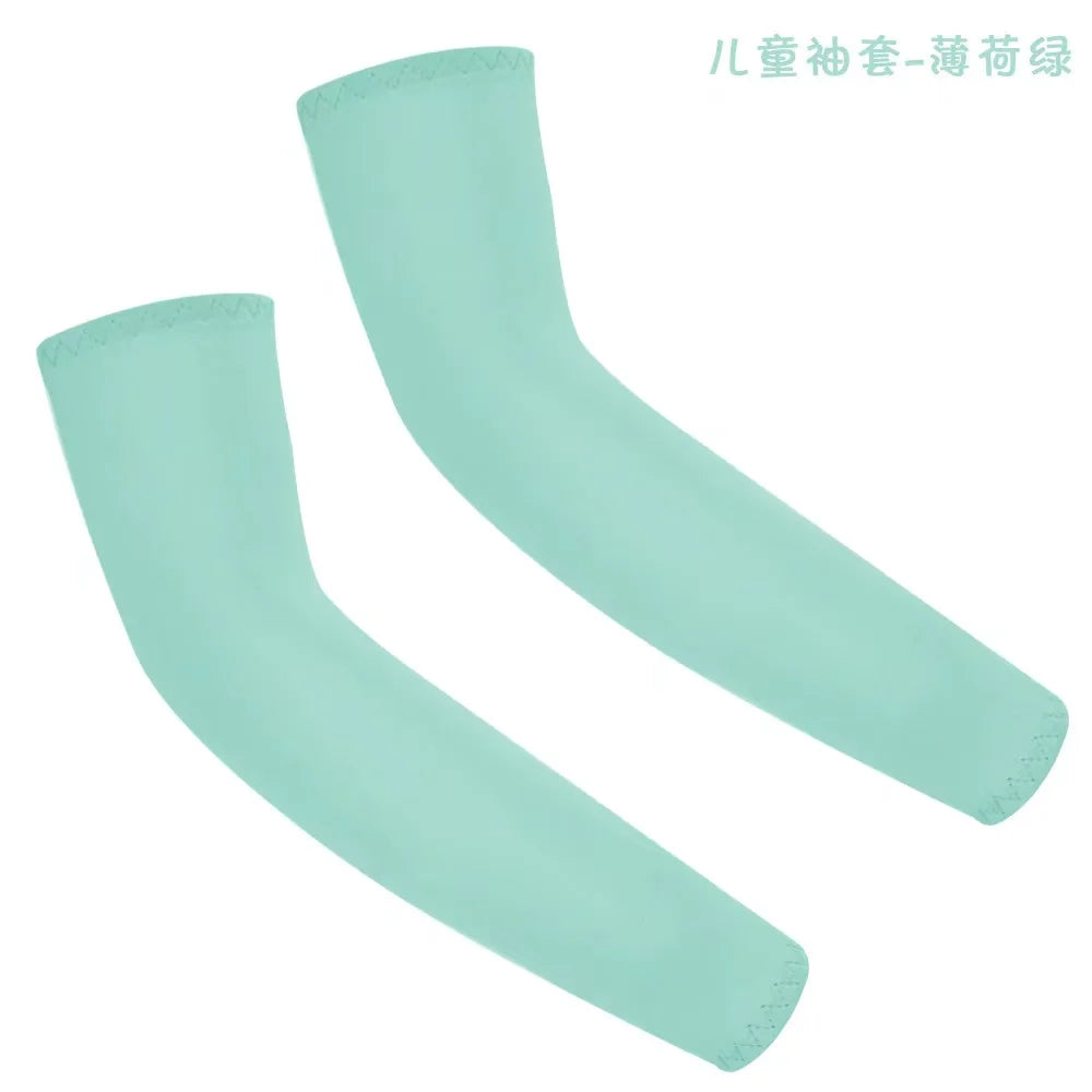 Kids UV Sun Protection Cooling Arm Sleeves - 40
