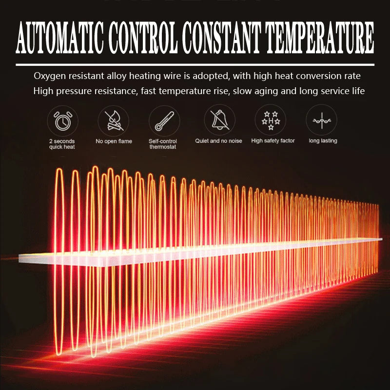 Portable 12V/24V Car Windshield Heater Defroster - 4