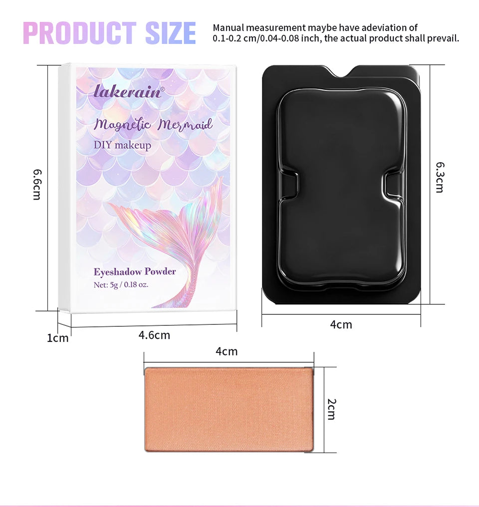 Magnetic DIY Eyeshadow Refill Palette - 16