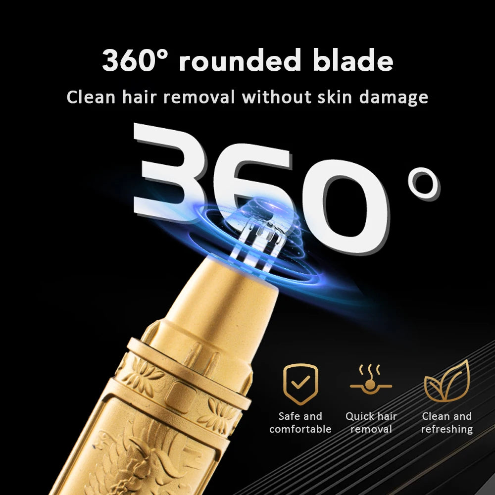 Electric Precision Nose and Ear Hair Trimmer - 2