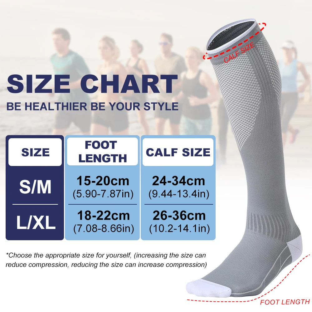 Graduated Compression Socks for Recovery and Circulation - 5