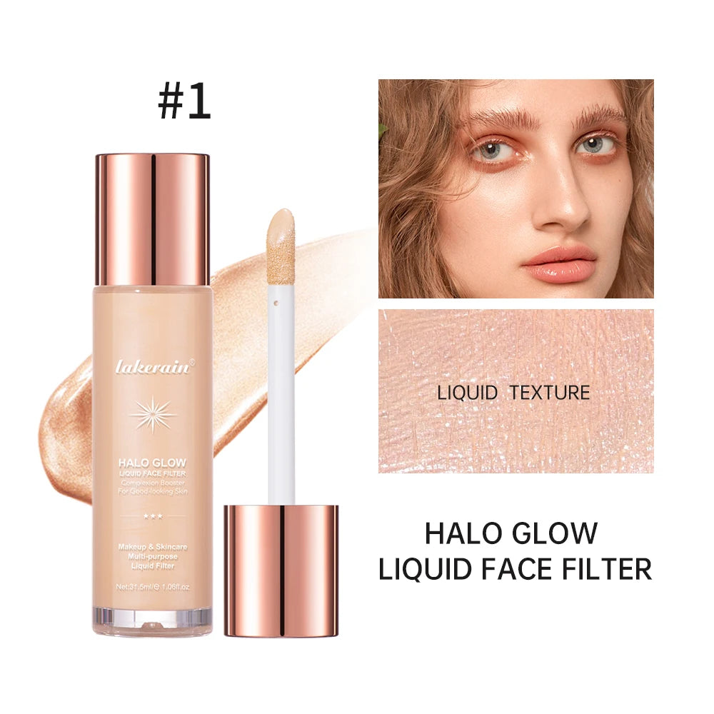 Liquid Glow Face Filter Makeup Primer & Highlighter - 27