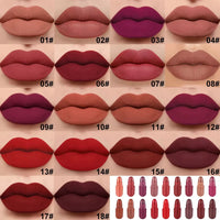 18-Piece Matte Capsule Lipstick Set