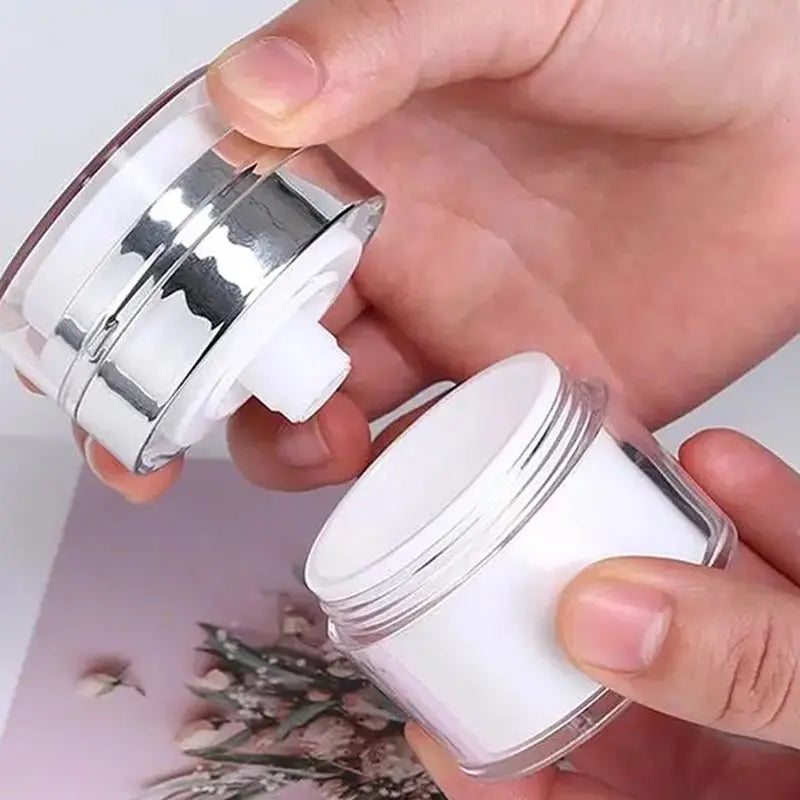 Refillable Airless Pump Jar for Skincare Lotions and Creams - 2