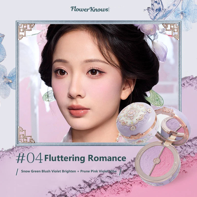 Embossed Matte Pressed Powder Blush for Natural Radiant Glow - 40