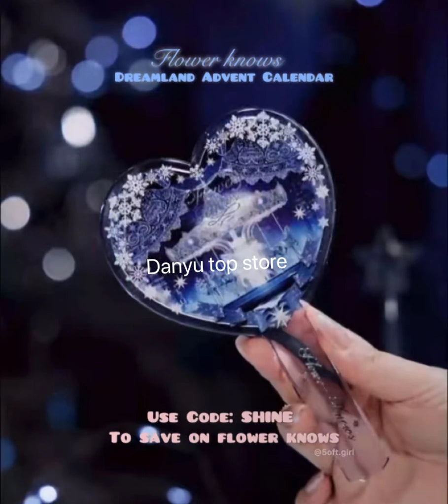 Christmas Limited Edition Handheld Mirror and Hand Cream Set - 2
