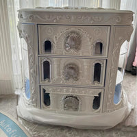 Shell Pearl Decorative Makeup and Jewelry Storage Case
