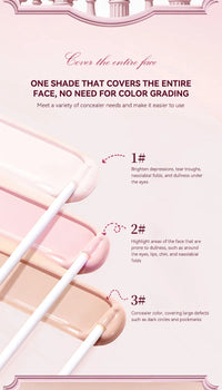 Brightening Face Concealer for Flawless Natural Makeup